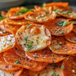 Pepperoni Cheese Crisps