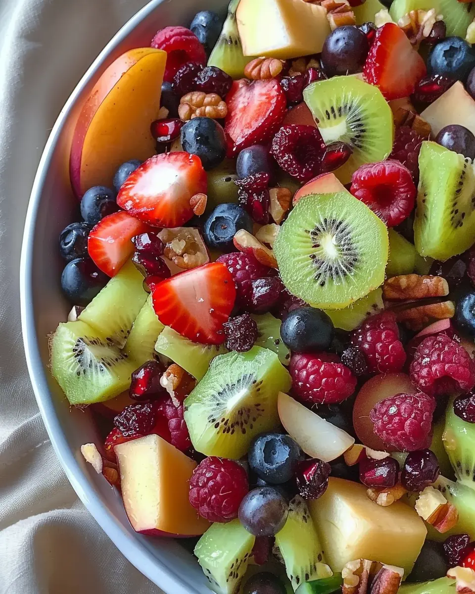 Autumn Harvest Fruit Salad: Easy &amp; Refreshing Seasonal Delight