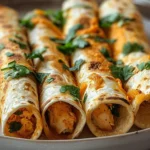 Crispy Chicken Taquitos