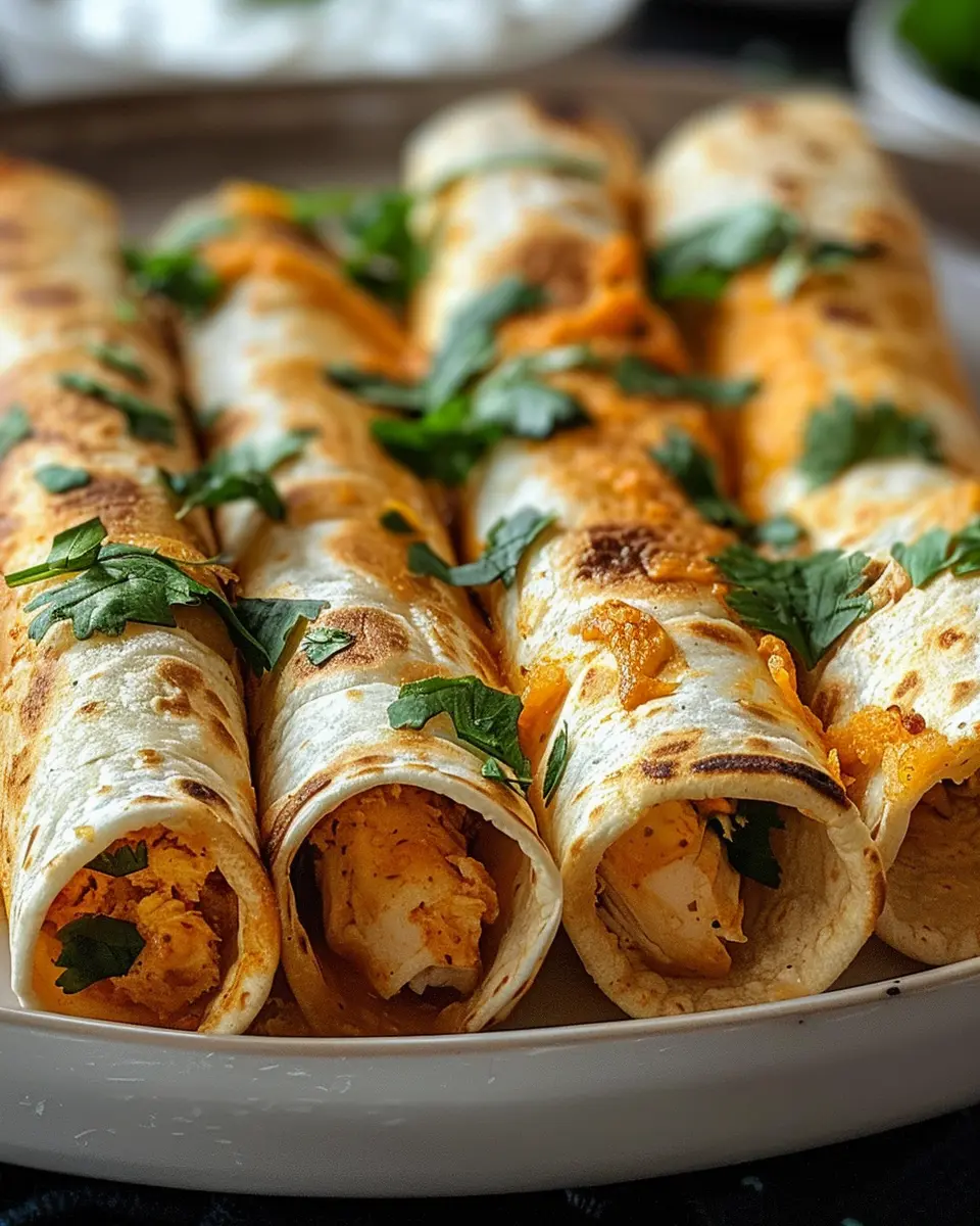 Crispy Chicken Taquitos: Easy Recipe for a Flavorful Dinner