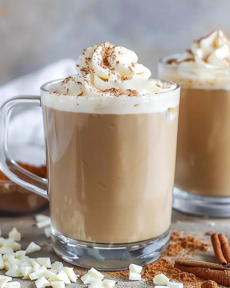 White Chocolate Chai Latte: Indulgent Comfort in Every Sip