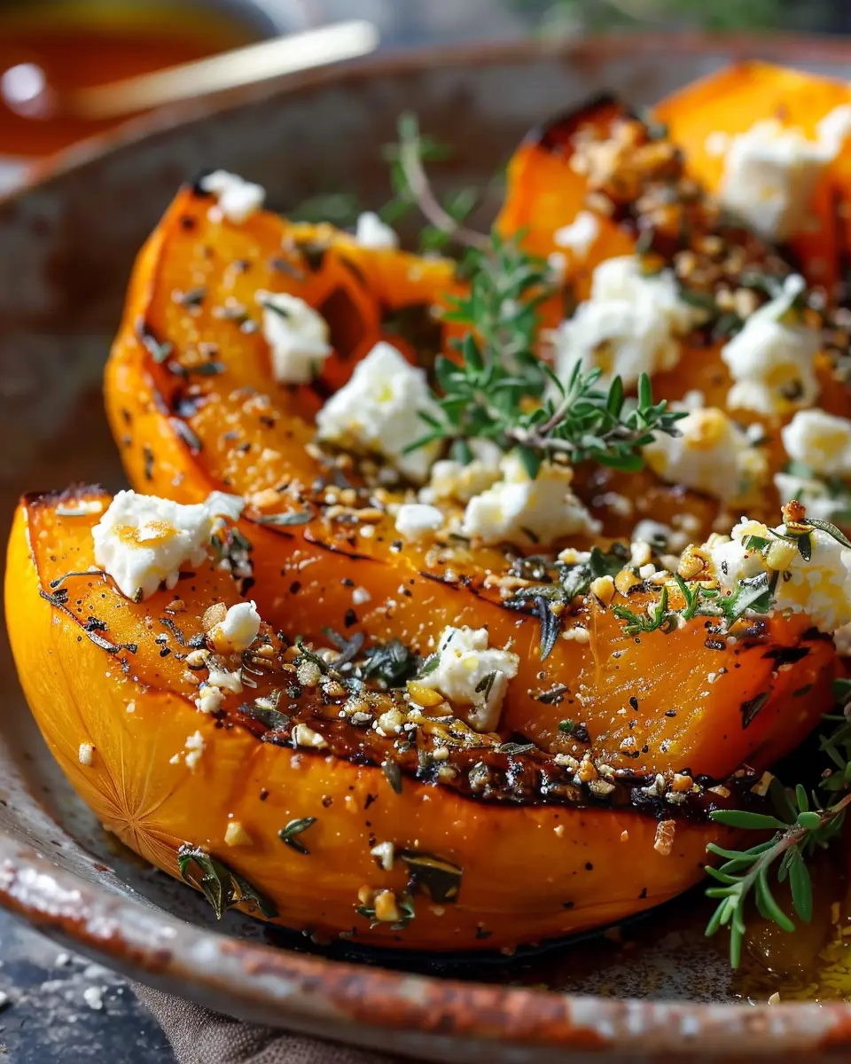 Pumpkin with Feta Honey: A Delightful Fall Treat to Savor