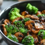 Easy Broccoli and Mushroom