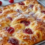 Homemade Jam Donut Focaccia