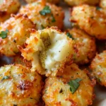 Crispy Pickle Cheese Bites