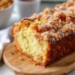 Vanilla Eggnog Bread with Crumb Topping