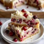 Homemade Starbucks Copycat Cranberry Bliss Bars