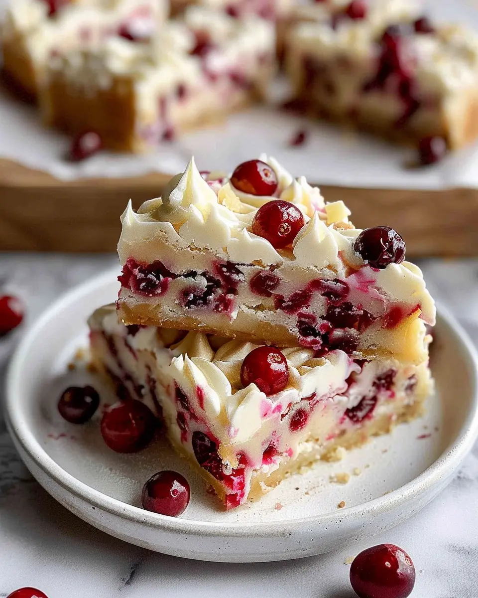 Homemade Starbucks Copycat Cranberry Bliss Bars: Easy &amp; Delicious