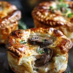 Mini Mushroom & Gruyère Pot Pies