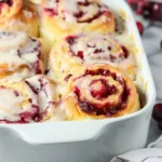 Cranberry Orange Sweet Rolls