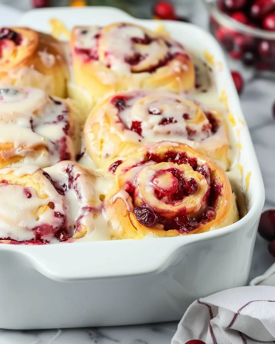 Cranberry Orange Sweet Rolls: The Best Recipe for Cozy Mornings