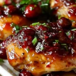 Cranberry Orange Glazed Chicken