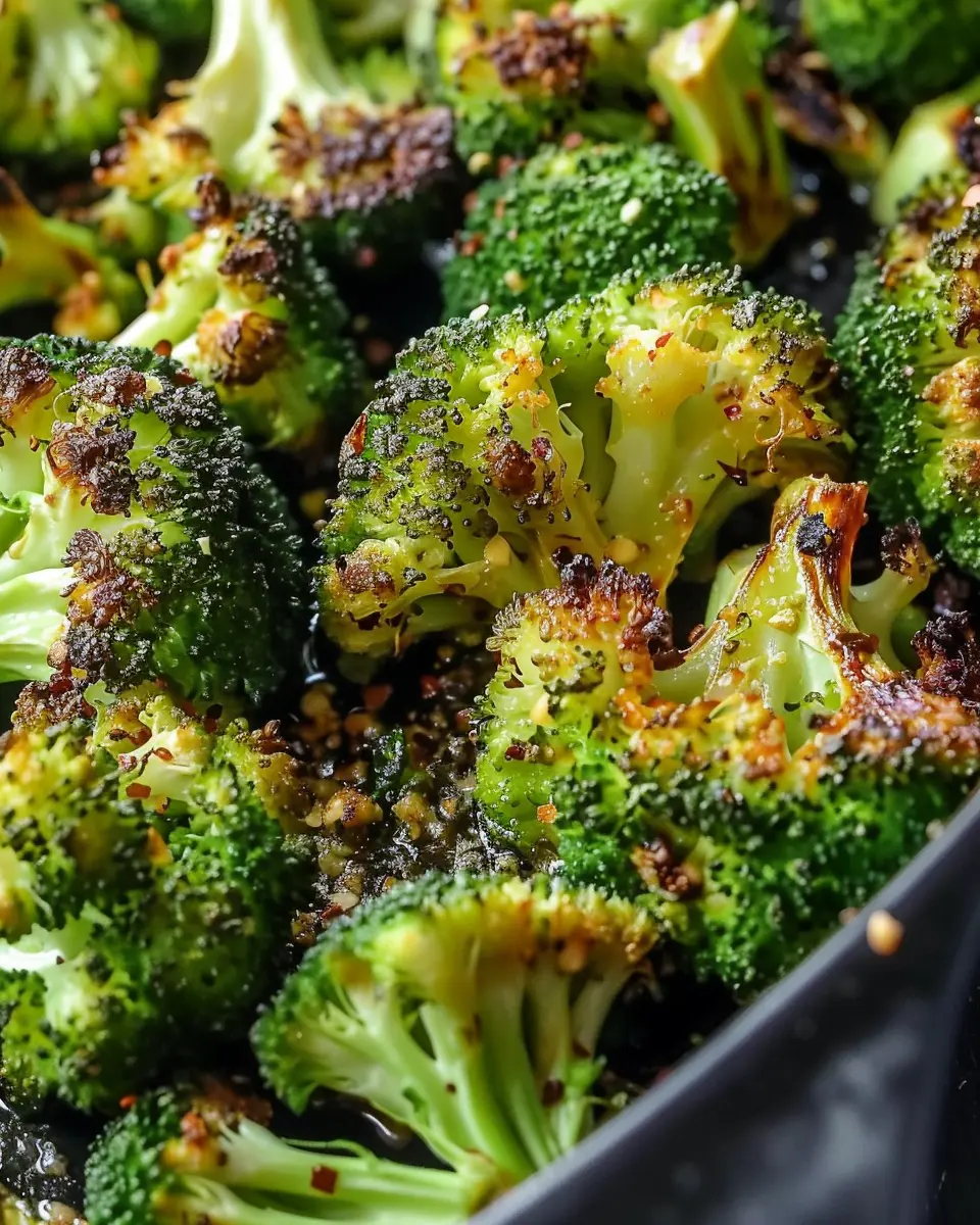 Crack Broccoli Roasted to Crispy Perfection with Turkey Bacon