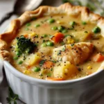 Veggie Pot Pie Soup