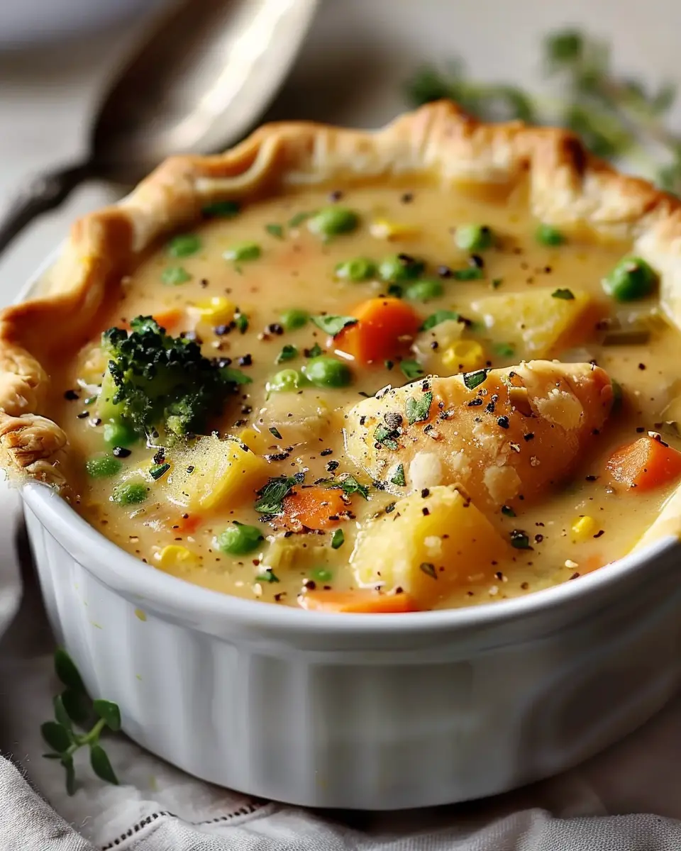 Veggie Pot Pie Soup: The Best Cozy Comfort Food Recipe